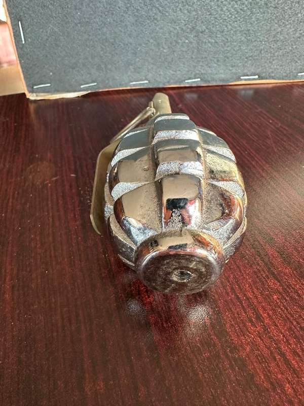 Russian F1 hand grenade. In service from 1939 to current. Used during the Rhodesian and SA Bush War,