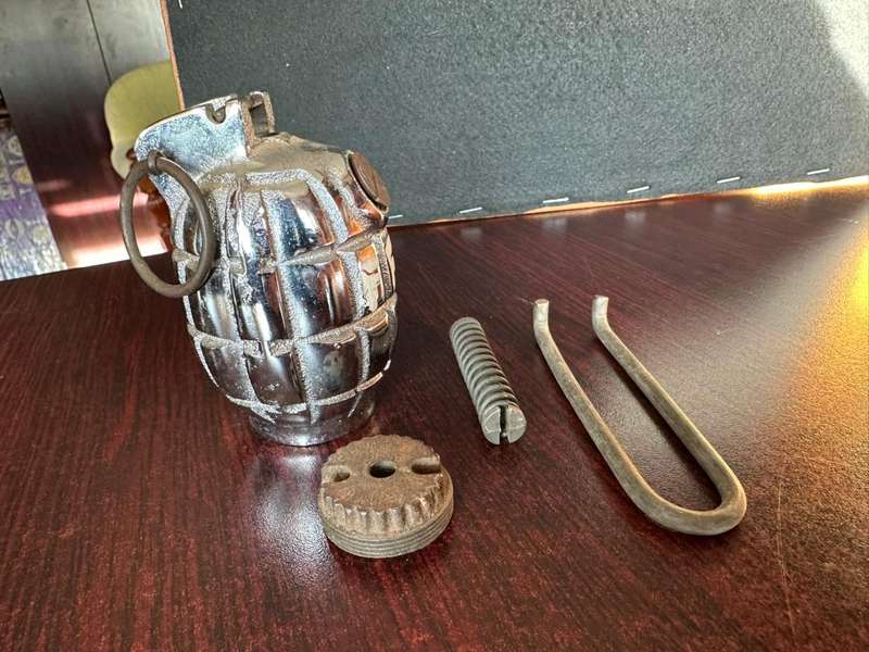 British Mills hand grenade. Complete.