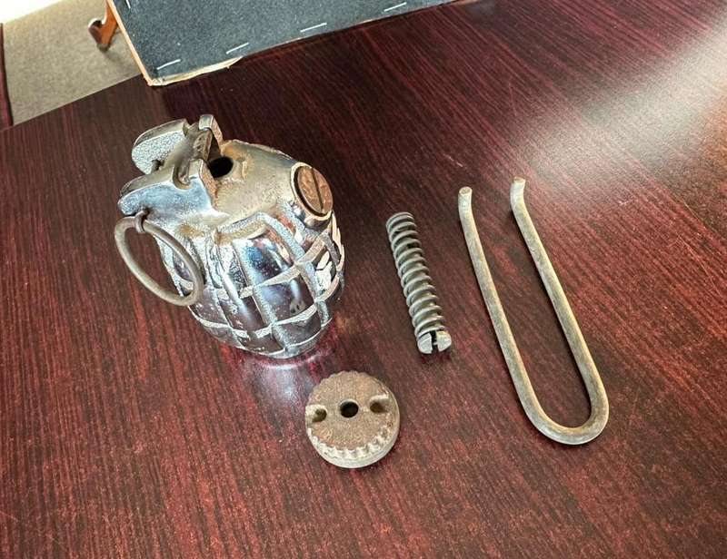 British Mills hand grenade. Complete.