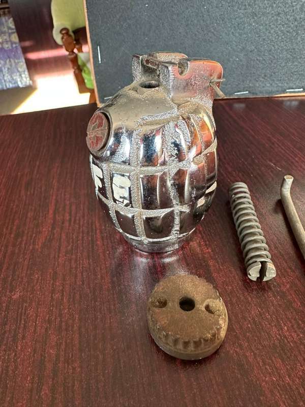 British Mills hand grenade. Complete.