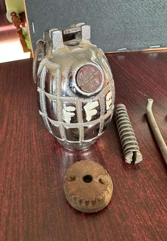 British Mills hand grenade. Complete.