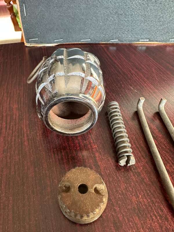 British Mills hand grenade. Complete.