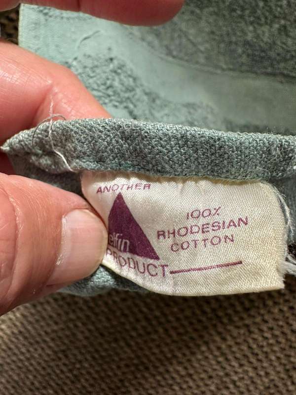 2x Original Rhodesian towels.