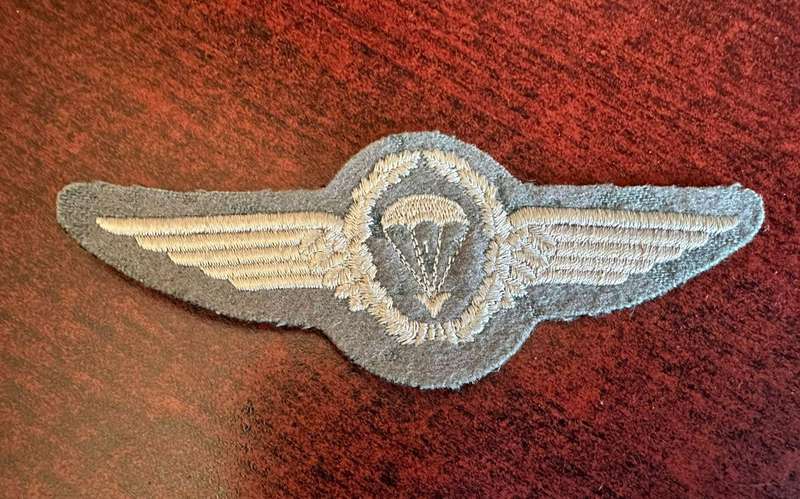 German federal rep. para wing. Army class z. 1966-1983. Embroiedered