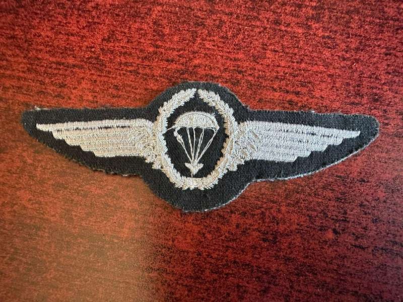 German federal rep. para wing. Army class z. 1966-1983. Embroiedered