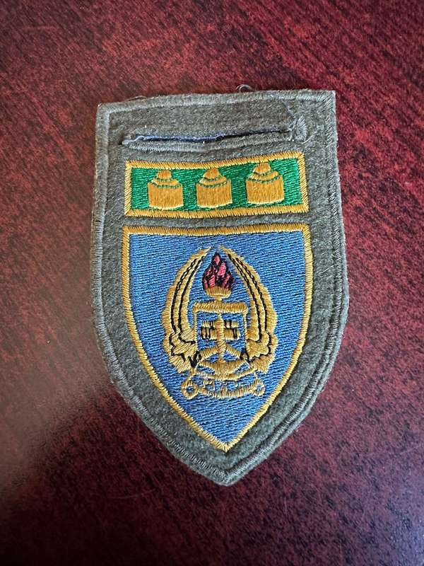 Gymnasium cloth shoulder. One pin.