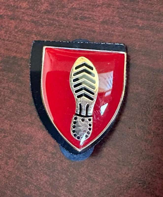 SADF Equestrian Centre, tracker class 1 proficiency badge. Approved in 1982. Also used by other unit