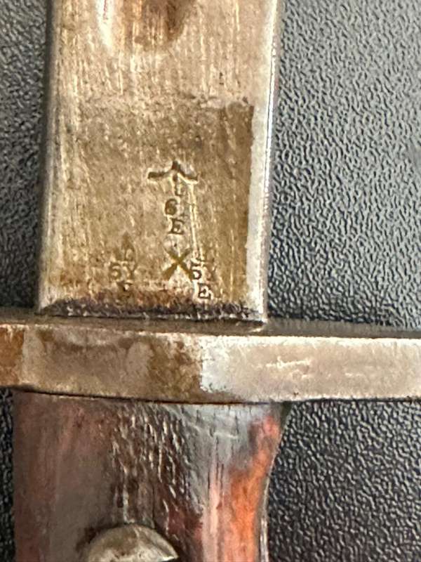 1907 Pattern bayonet, with no scabbard.