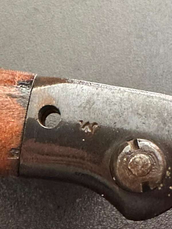 1907 Pattern bayonet with scabbard. Good condition.
