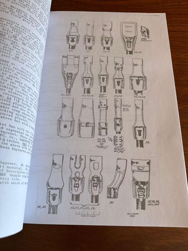 a Primer of world bayonets by John Walter & Gordon Hughes. Facsimile copy of 26 pages