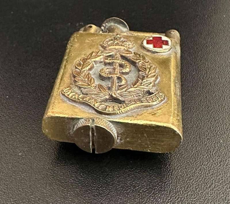 WW2 Royal medical corps trenchart lighter