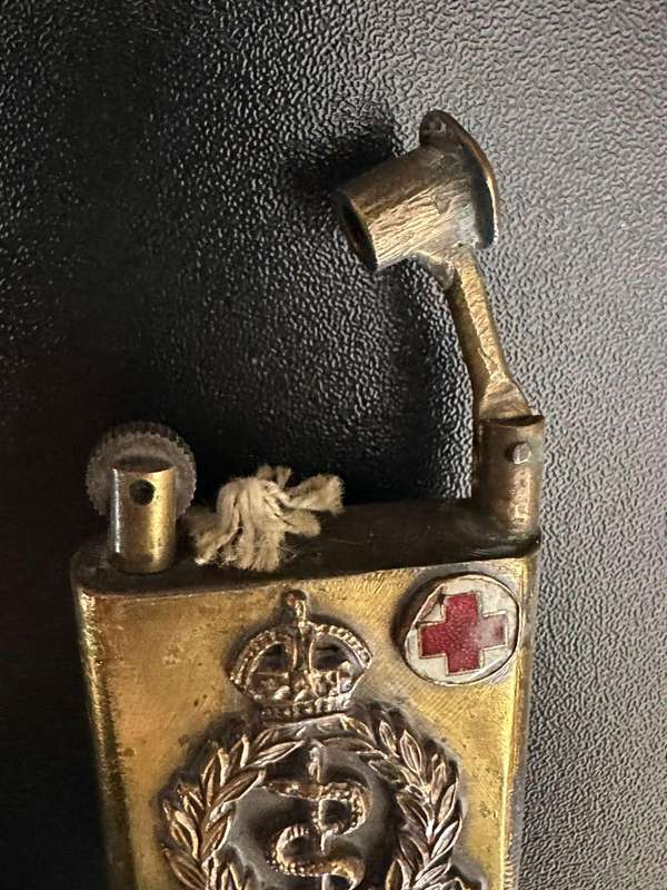 WW2 Royal medical corps trenchart lighter