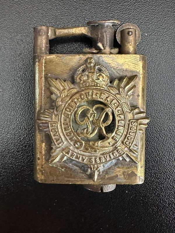 WW2 Royal medical corps trenchart lighter