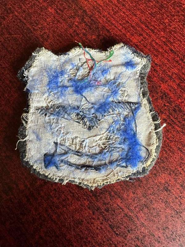 RAF bullion embroidered, WW2 period blazer badge.