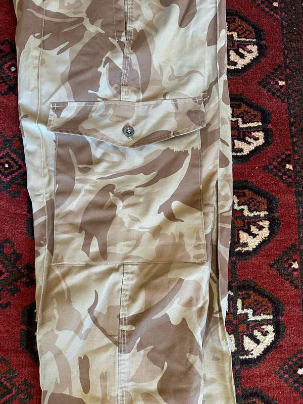 AWB Camo Trousers, Size in Pictures, Pipe Length 78 cm