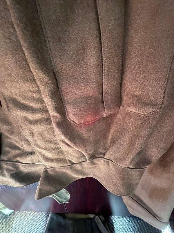 Old SA army Bunny jacket (size large). Measures 52cm armpit to armpit , labelled and dated 1956. Siz