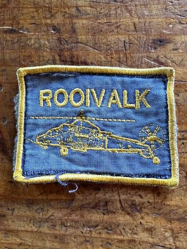 SAAF Rooivalk patch- original