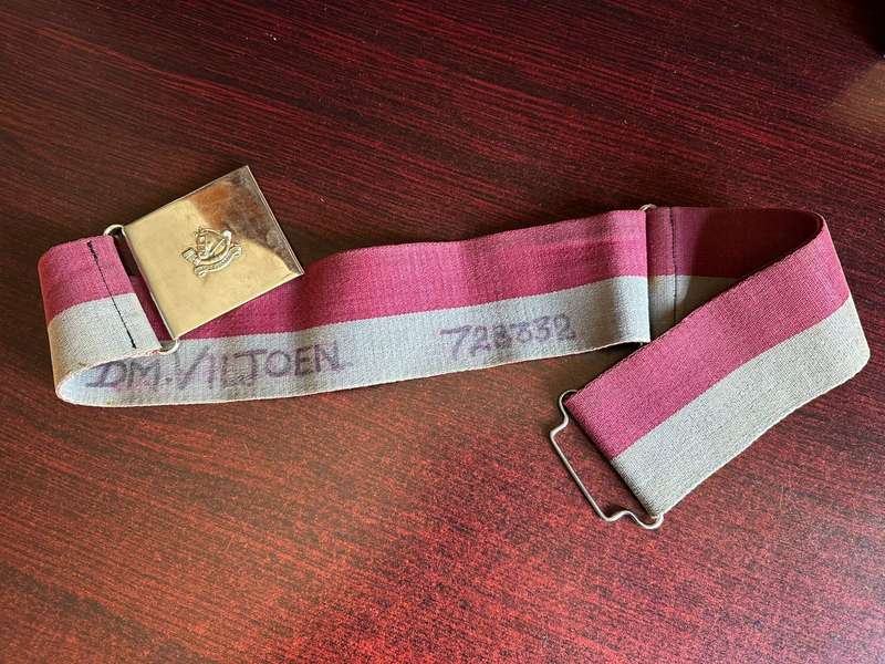 Rhodesian Grey Scouts, stable belt. Good and complete condition. Extended length 97 cm.