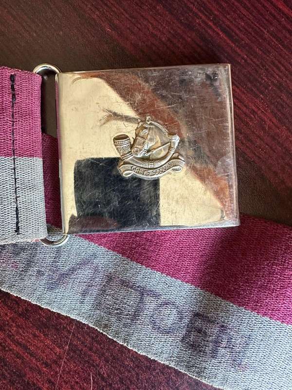 Rhodesian Grey Scouts, stable belt. Good and complete condition. Extended length 97 cm.