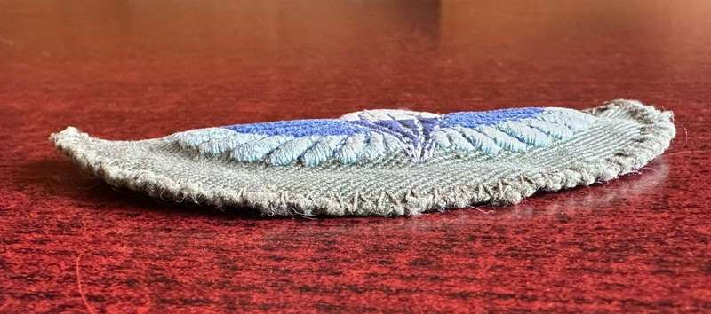 Rhodesian SAS Parachute wings for camouflage uniforms. Worn 1960's-1980. Combat used.
