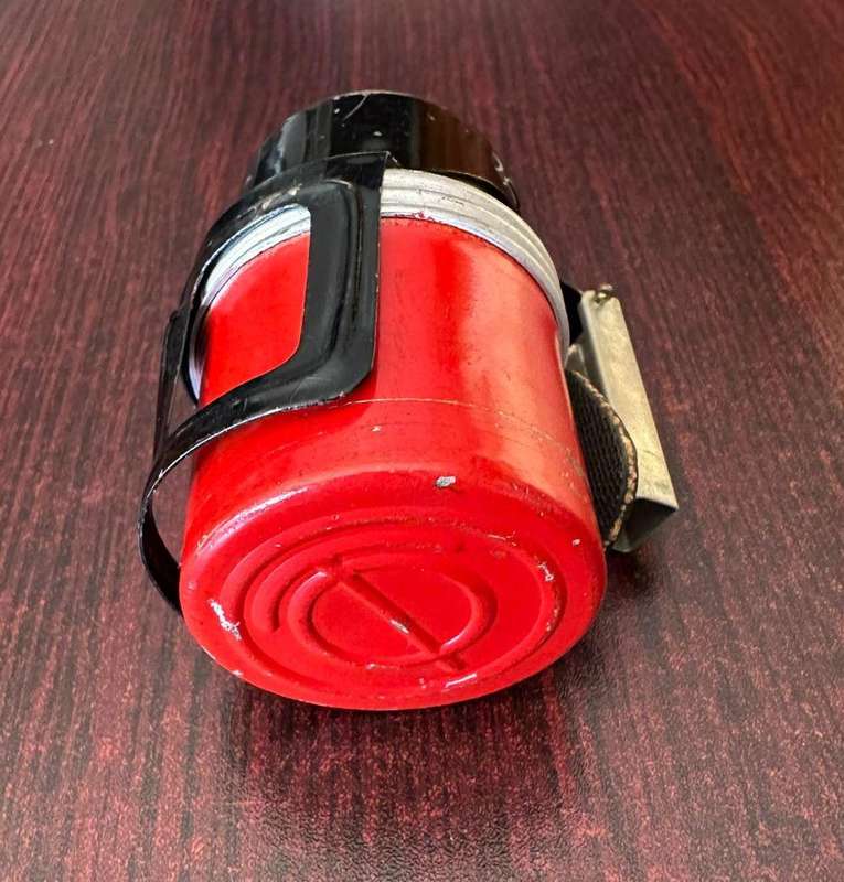 Italian WW2 hand grenade. Also called the Red Devil, because it frequently failed.