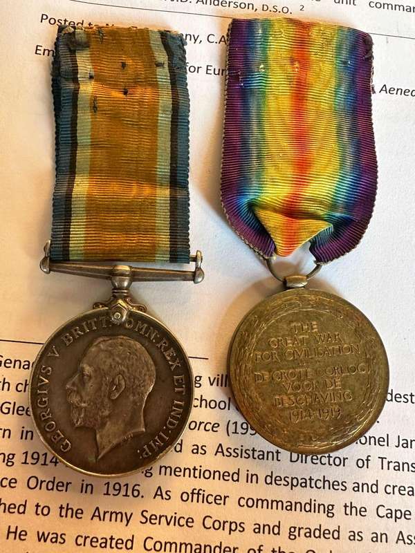 WW1 Group of 2. Copies of records named to Nielse N. charged with stealing public goods and taken in