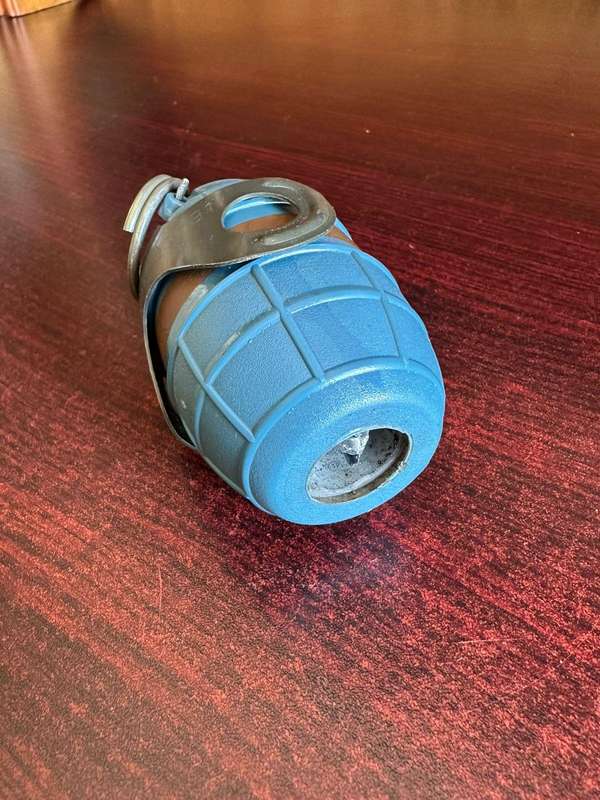 OD-82 Italian controlled fragmentation grenade 1980-2000. Inert.