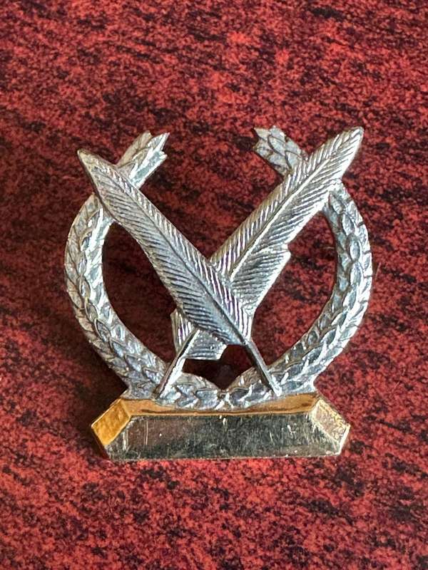 SAAF mustering breast badge for personnel.
