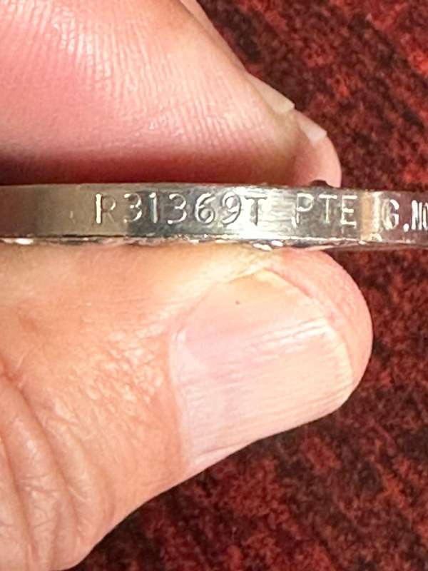 Rhodesia GSM awarded to R31369T Pte. G. Morris