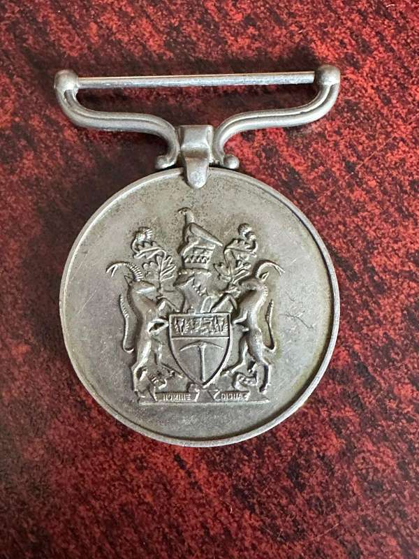 Rhodesia GSM awarded to 16347S F/R  I. Dabbs.