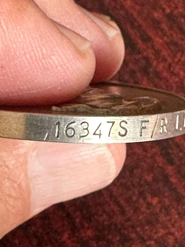 Rhodesia GSM awarded to 16347S F/R  I. Dabbs.
