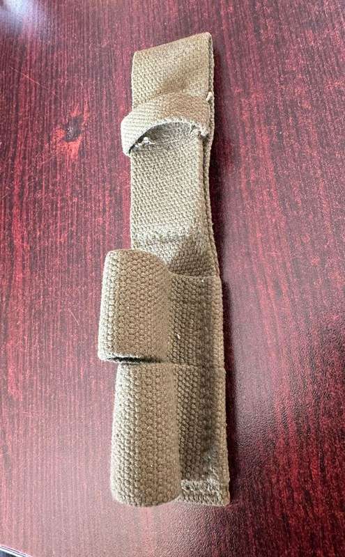 Rhodesian pattern 62 bayonet frog- stamped.