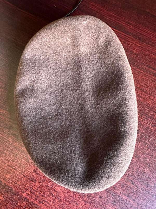 Rhodesian Selous Scouts beret with badge. Guaranteed original. Badge is also original anodised badge