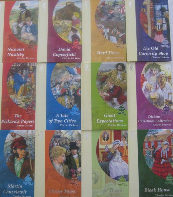 The Fireside Dickens - The Works of Charles Dickens - 14 volumes