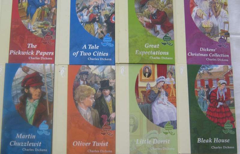 The Fireside Dickens - The Works of Charles Dickens - 14 volumes
