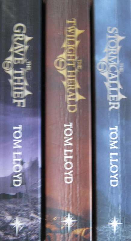 3 Tom Lloyd The Twilight Reign Books The Stormcaller | The Twilight Herald | The Grave Thief