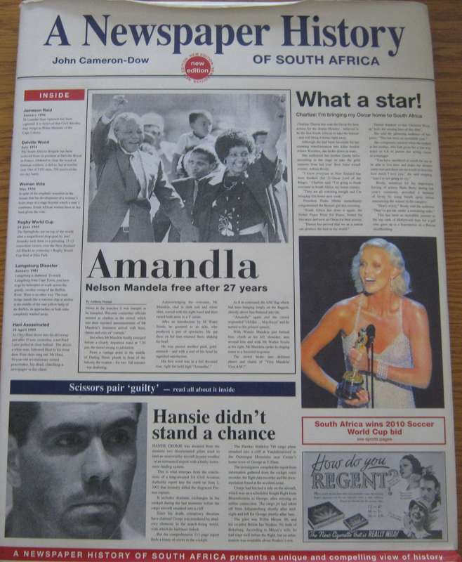A Newspaper History of South Africa