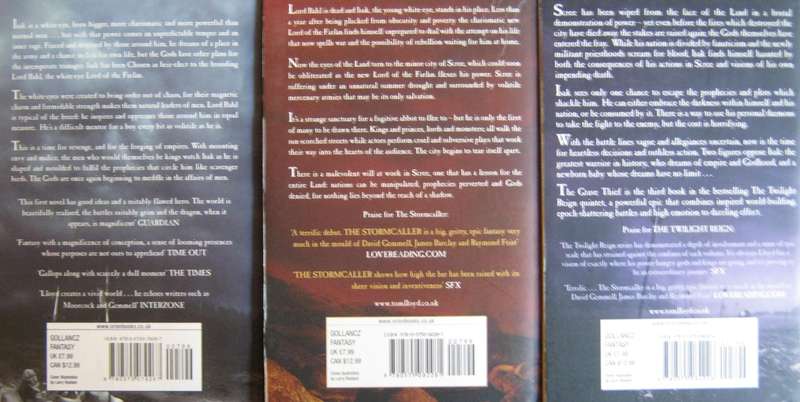 3 Tom Lloyd The Twilight Reign Books The Stormcaller | The Twilight Herald | The Grave Thief