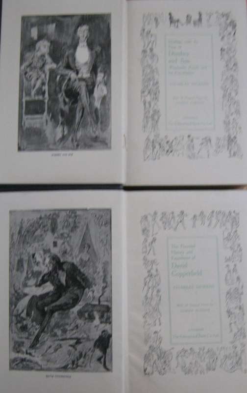 Charles Dickens Library  Complete Set of 18 Volumes.