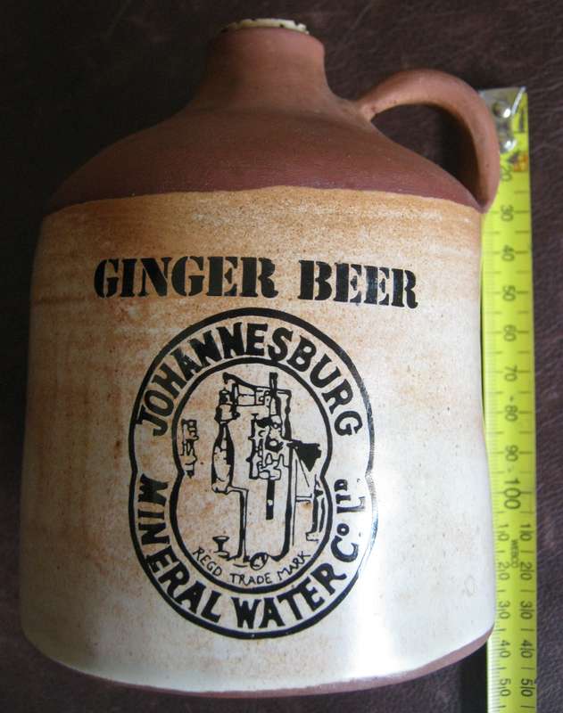 Johannesburg Mineral Water Replica Ginger Beer Bottle