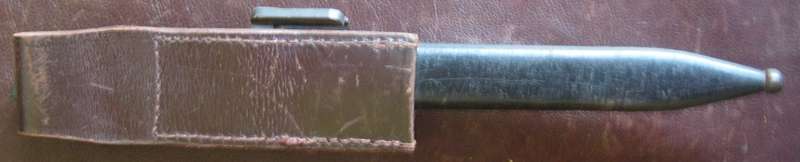SAP FN | FAL Bayonet with Steel Scabbard & Leather Frog