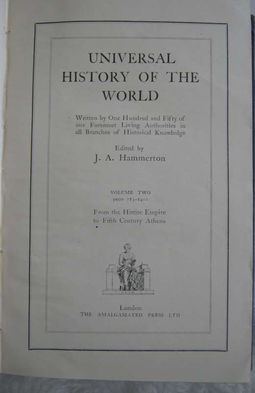 Universal History of the World - 5 Volumes  Fully Illustrated