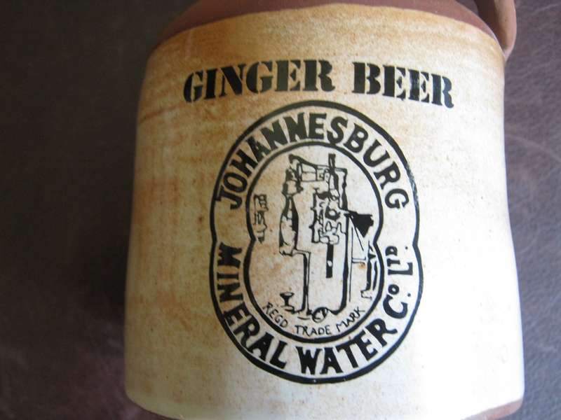 Johannesburg Mineral Water Replica Ginger Beer Bottle