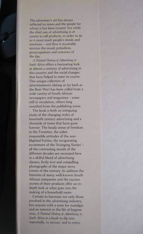 A Pictorial History of Advertising in South Africa  Ann Bryce