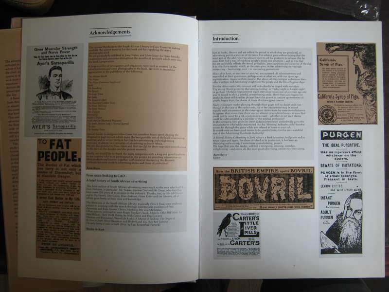 A Pictorial History of Advertising in South Africa  Ann Bryce