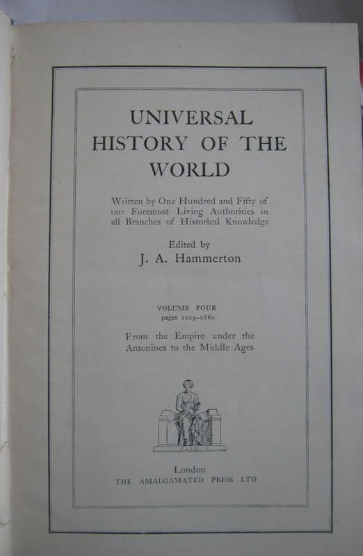 Universal History of the World - 5 Volumes  Fully Illustrated