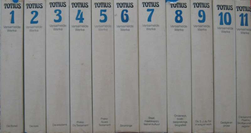 Totius Versamelde Werke 11 Volumes
