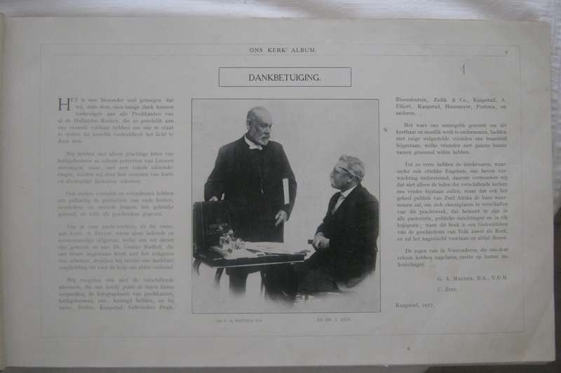 Ons Kerk Album van Hollansche Kerken en Leeraren