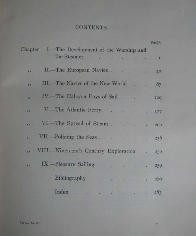 The Sea Its History & Romance - 4 Volumes Frank C Bowen