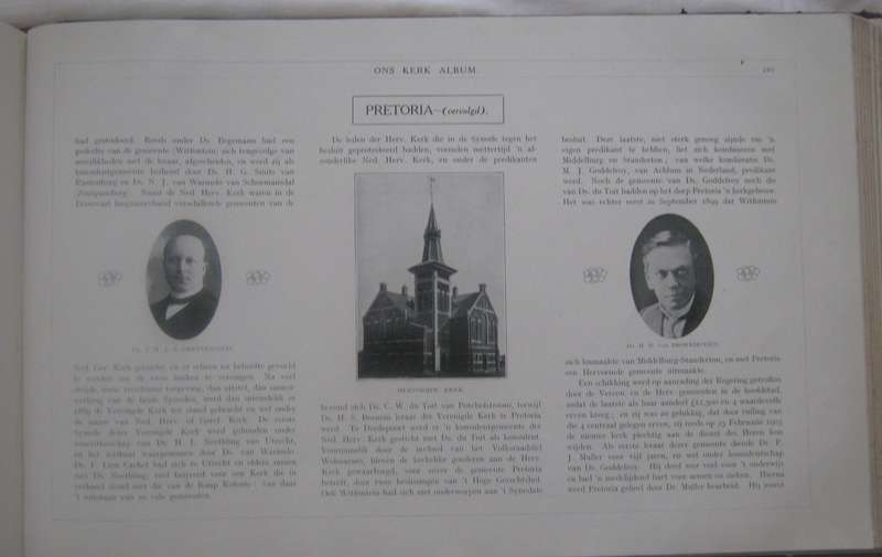 Ons Kerk Album van Hollansche Kerken en Leeraren